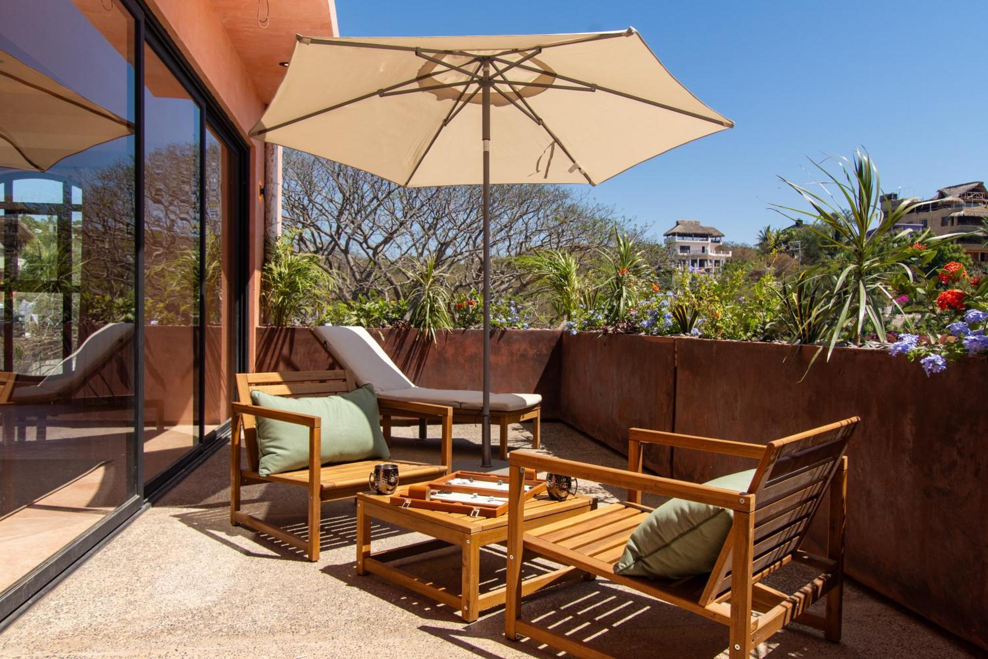 Casa Toro La Punta Hotel Brisas de Zicatela Ngoại thất bức ảnh